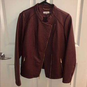 Calvin Klein leather jacket